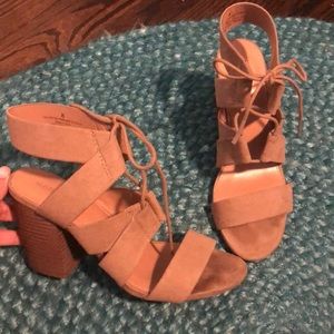 Merona block heel sandal